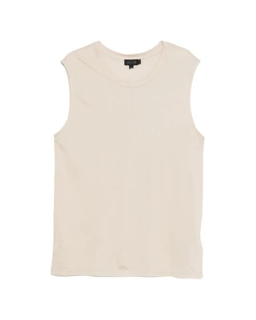 Lacoste Natural Round-Neck Vest for men