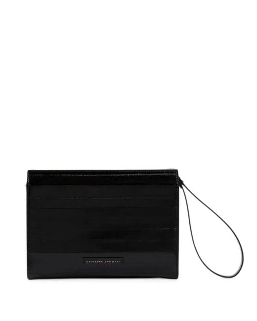 Giuseppe Zanotti Black Viktor Nemoo Bag for men