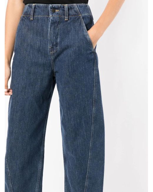 Studio Nicholson Blue Akerman Voluminous Leg Jeans