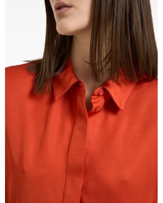 IRO Red Balloon-Sleeve Shirt