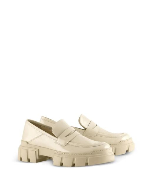Högl Natural Vince Chunky-Sole Leather Loafers