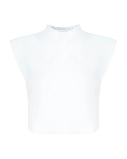 Osklen White Cropped Top
