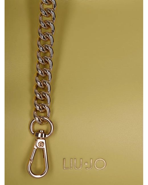 Liu Jo Natural Small Drawstring Shoulder Bag
