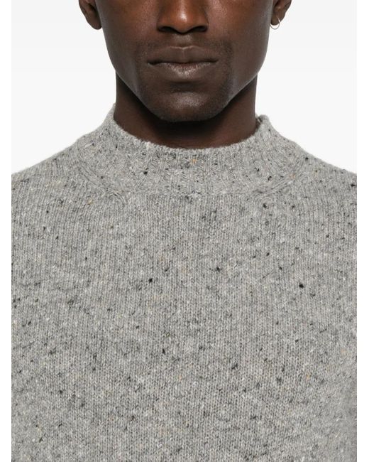 Pull À Col Rond Daniele Fiesoli pour homme en coloris Gray