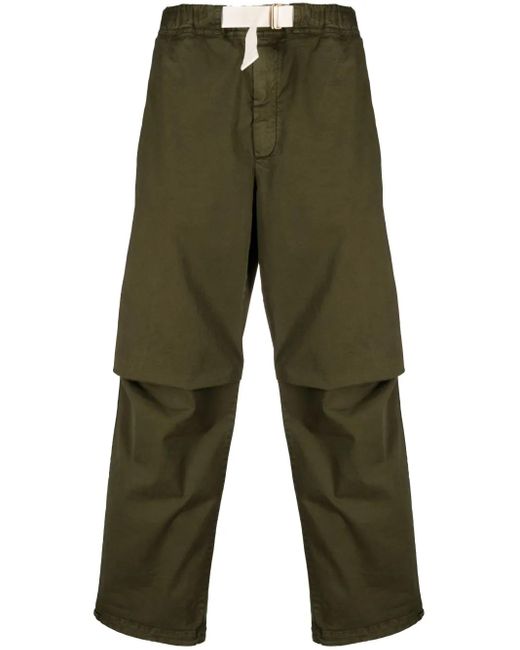 DARKPARK Green Jordan Cotton Trousers for men