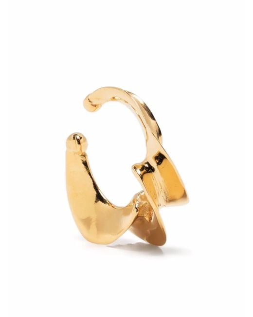 Annelise Michelson Metallic Wave Vermeil Earcuff