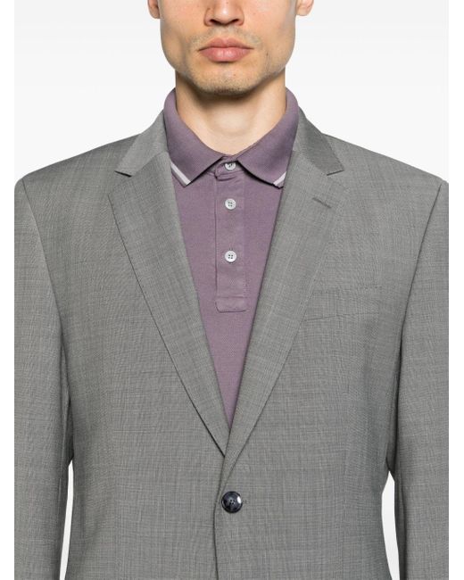 Boss Einreihiger Anzug in Gray für Herren