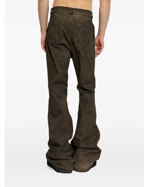 Vaqueros Bootcut Bolan Rick Owens de hombre de color Gray
