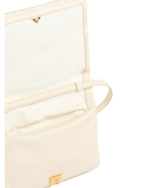 Marni Natural Prisma Clutch Aus Leder