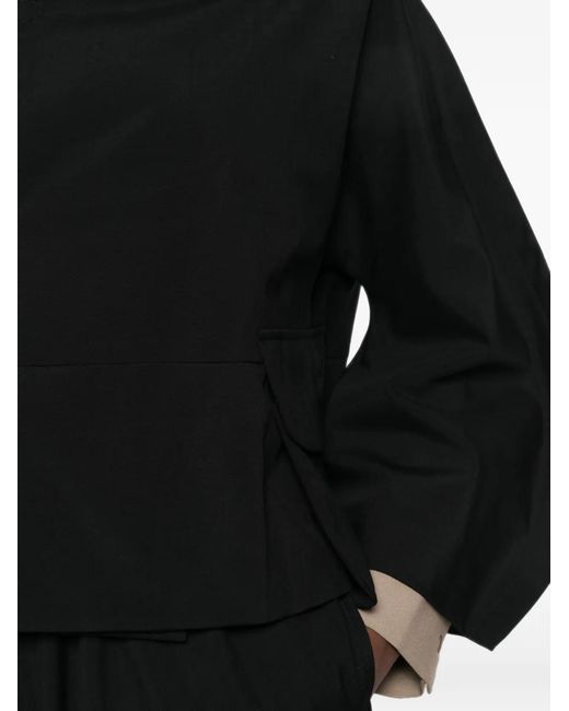 Comme des Garçons Black Balloon-Sleeve Jacket
