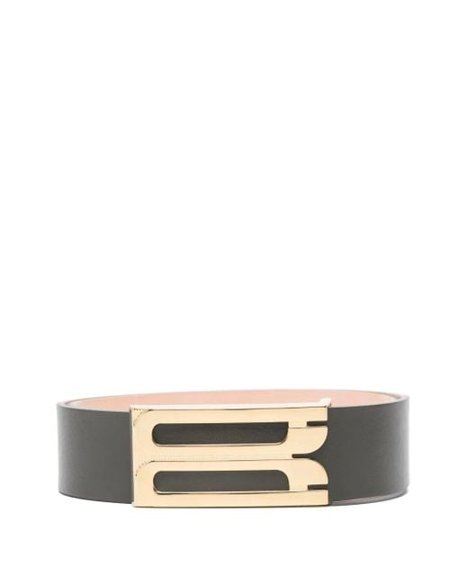 Victoria Beckham バックル レザーベルト White