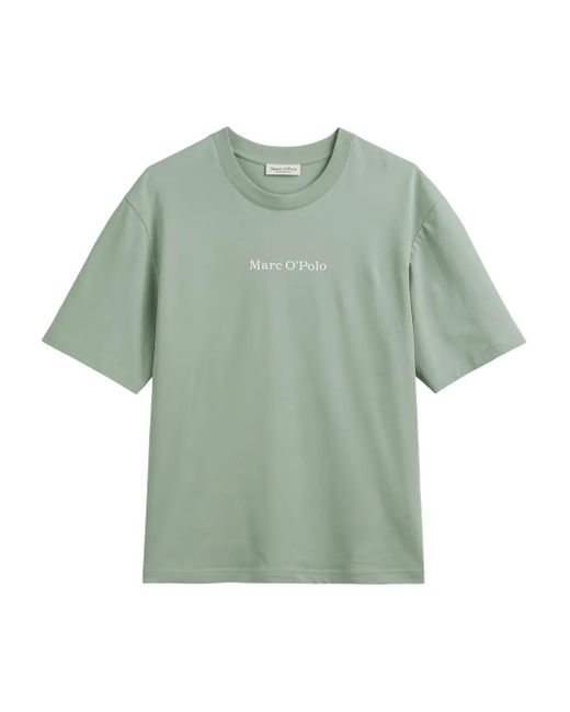Marc O' Polo Green Logo-Print Short-Sleeve T-Shirt