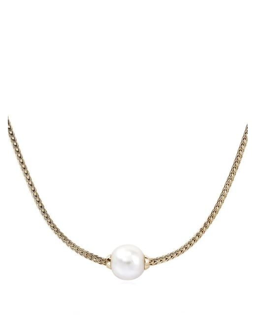 John Hardy Natural 14Kt Jh Essential Pearl Necklace