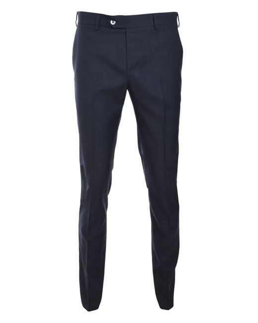 Tombolini Blue Virgin Wool Suit for men