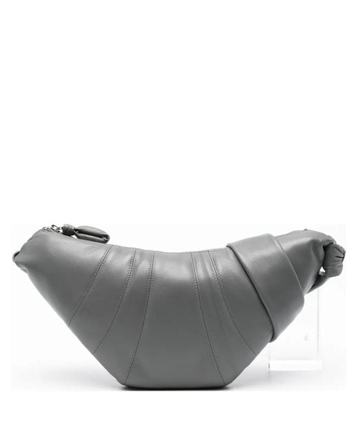 Lemaire Gray Medium Croissant Bag