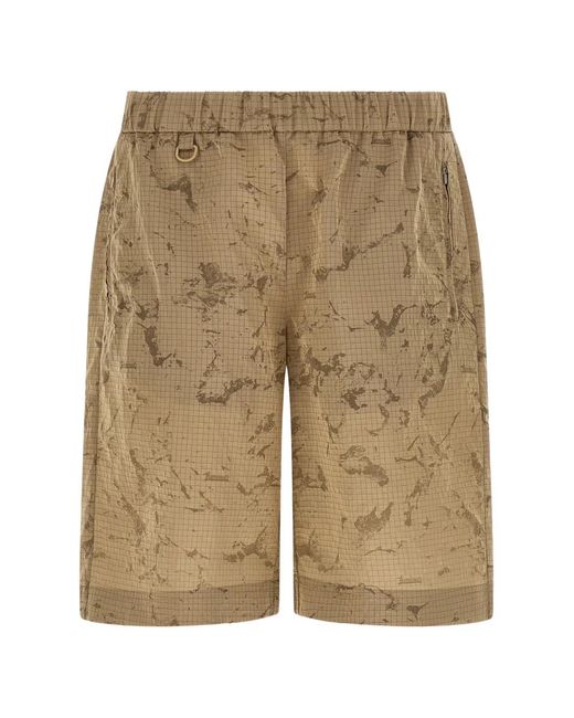 Laminar Natural Camouflage-Print Bermuda Shorts for men