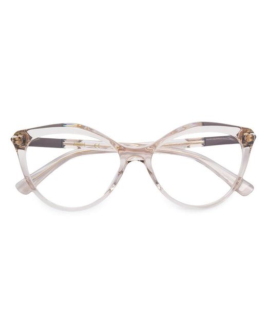 MCM Multicolor Transparent Cat Eye Glasses