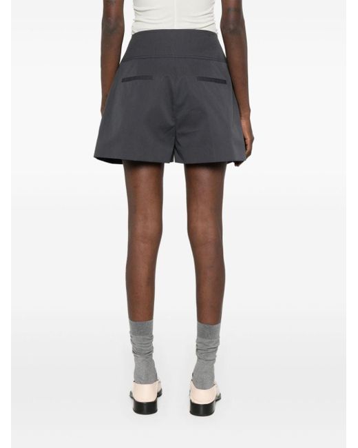 Shorts con pinzas Jil Sander de color Gray