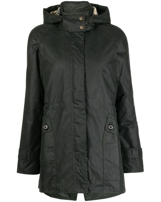 Barbour Black Cannich Waxed Jacket