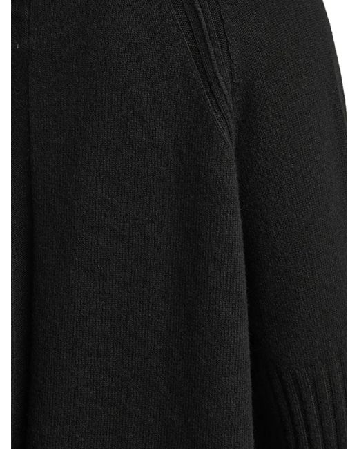 メンズ Rick Owens リブカフス セーター Black