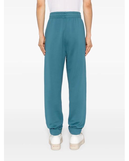 Maison Kitsuné Blue Flash Fox Patch Sweatpants for men