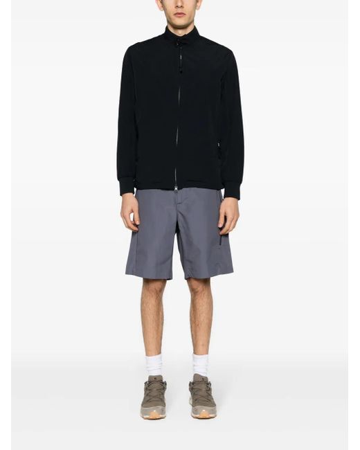 Aspesi Blue Zip-Up Lightweight Jacket for men