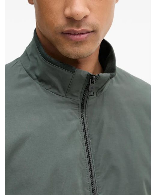 Marc O' Polo Gray Zip-Up High-Neck Jacket for men