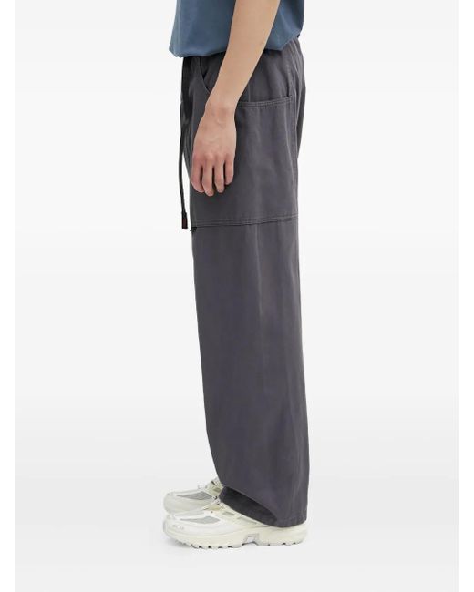Gramicci Gray Utility-Pocket Trousers for men