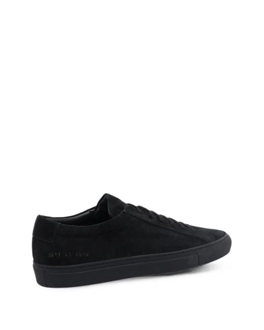 Common Projects Black Achilles Premium Sneakers for men