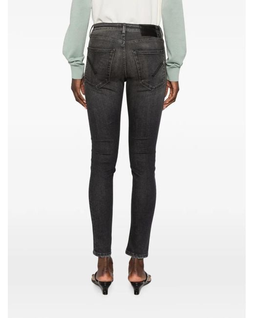 Vaqueros Con Trabillas Dondup de color Gray