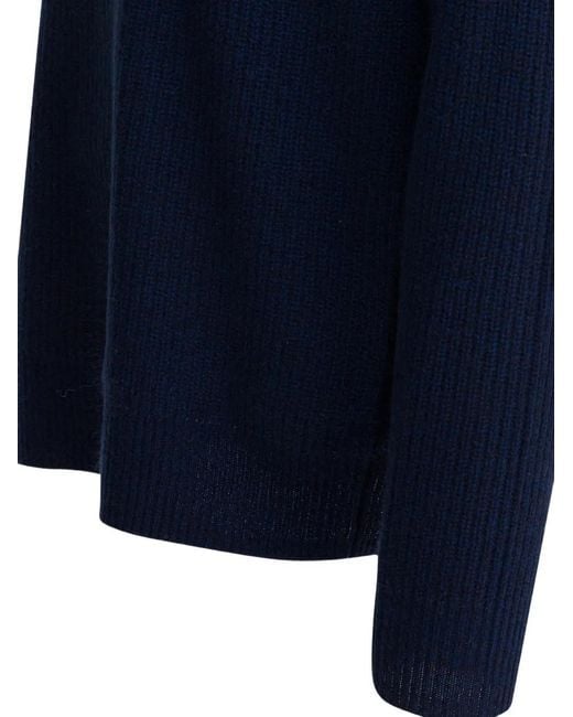 Alex Mill Blue Ribbed Crew-Neck Sweater for men