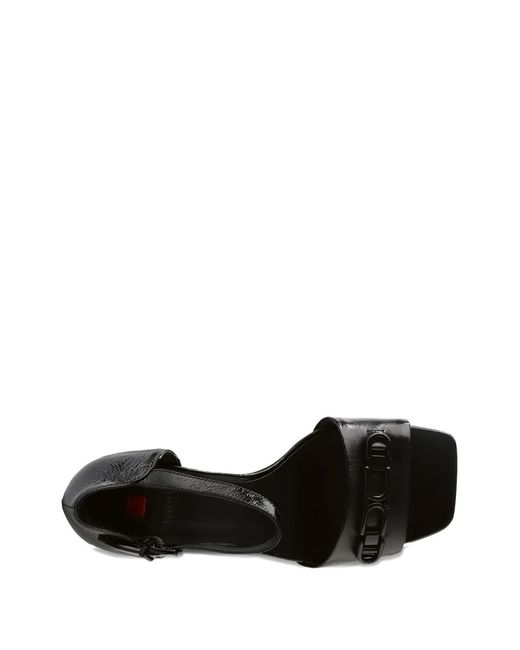 Högl Black Charlotta 70Mm Block-Heel Sandals