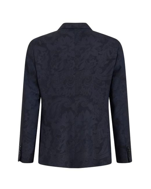 Etro Blue Blazers for men