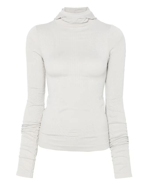 Roa White Circular Hoodie