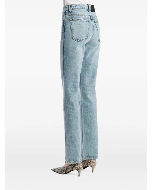 Khaite Blue Danielle Denim Jeans
