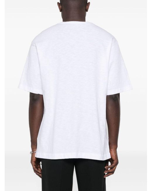 Dolce & Gabbana T-Shirt mit Logo-Print in White für Herren
