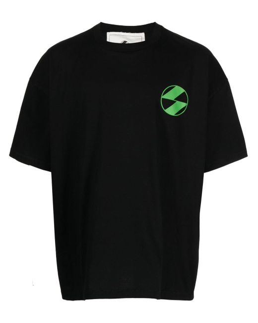 The Salvages Classic Logo Amorph T-shirt in Black for Men | Lyst
