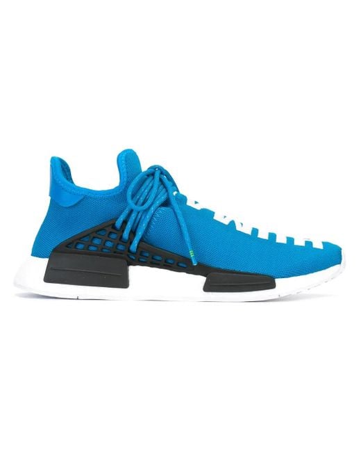 Adidas Blue X Pharrell Williams Human Race Nmd Sneakers