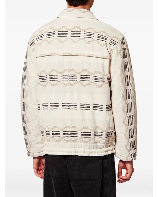 Isabel Marant Natural Deyis Patterned Jacket for men