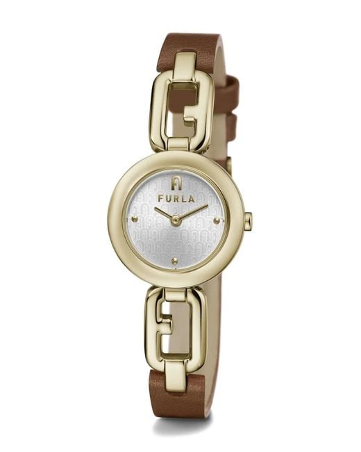Furla White Arco Chain 28Mm