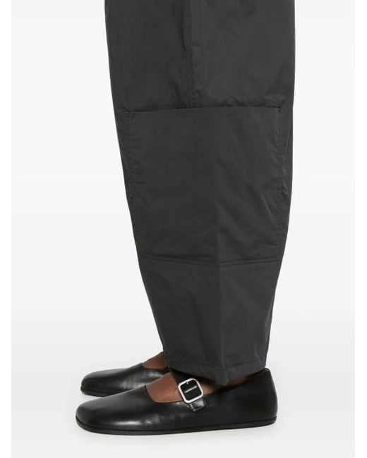 Amomento Gray Patch-Pocket Trousers for men
