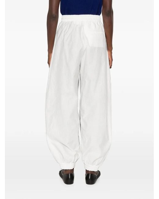 Rohe White Balloon Trousers