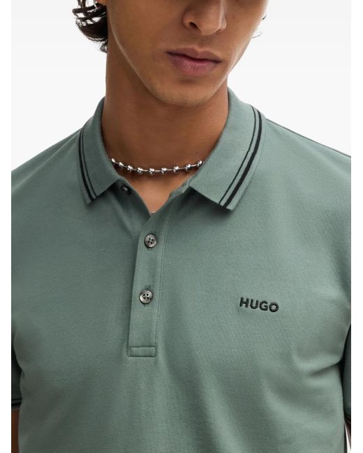 HUGO Dino Poloshirt in het Green voor heren