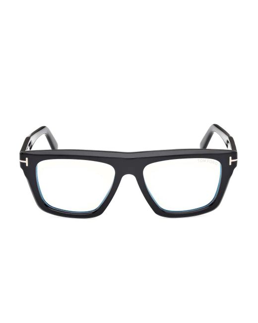 Tom Ford Black Square-Frame Glasses