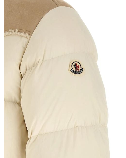 Moncler Natural Verine Quilted Jacket for men