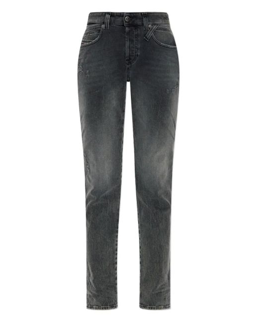 Jean D-Jiann À Effet Usé (1992) DIESEL en coloris Gray