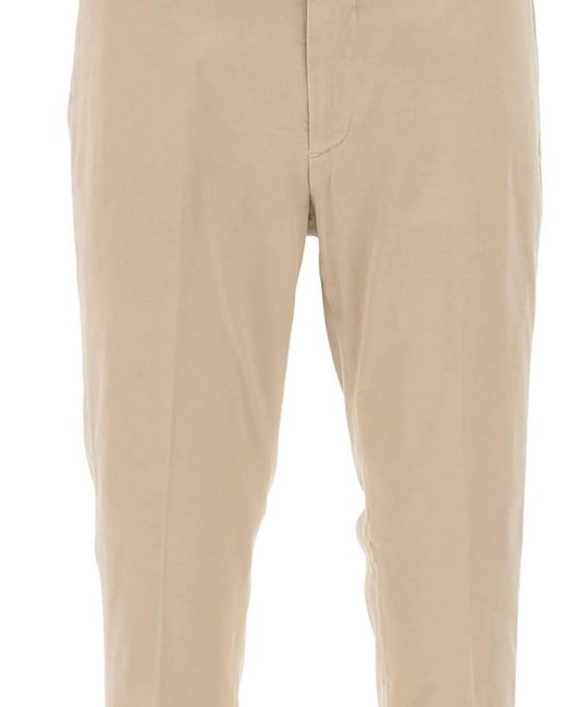 Devore Natural Welt-pocket Trousers for men