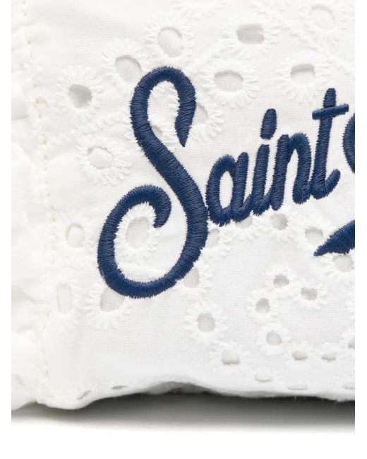 Mc2 Saint Barth White Colette Tote Bag