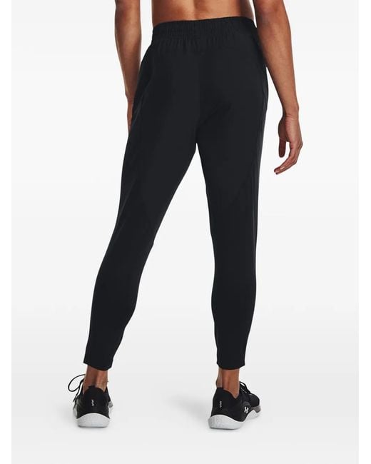 Under Armour Black Unstoppable Drawstring Track Pants