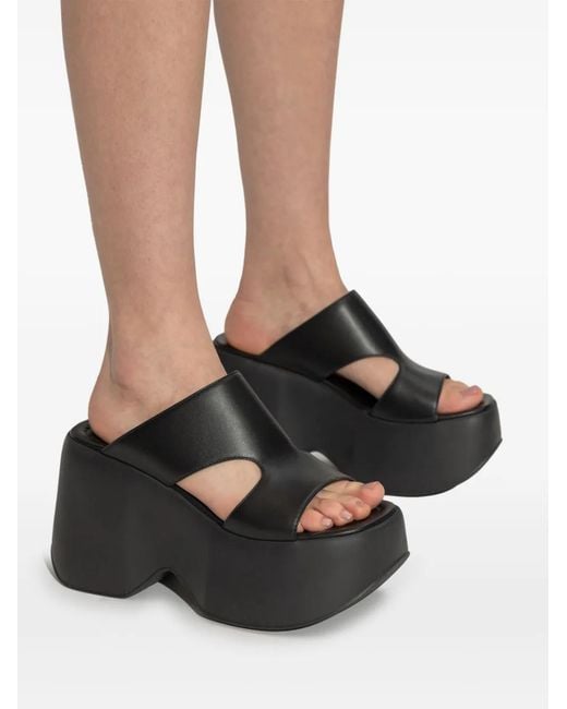 Vic Matié Black 110Mm Yoko Sandals